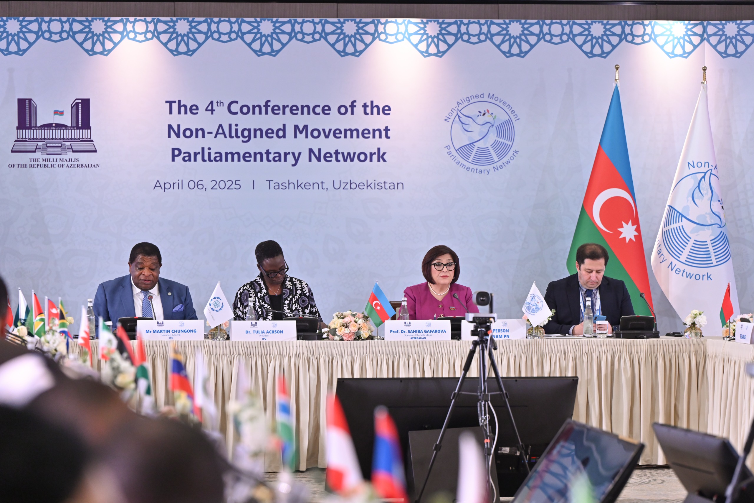 Milli Meclis: Fourth Conference of Parliamentary Network of Non-Aligned ...