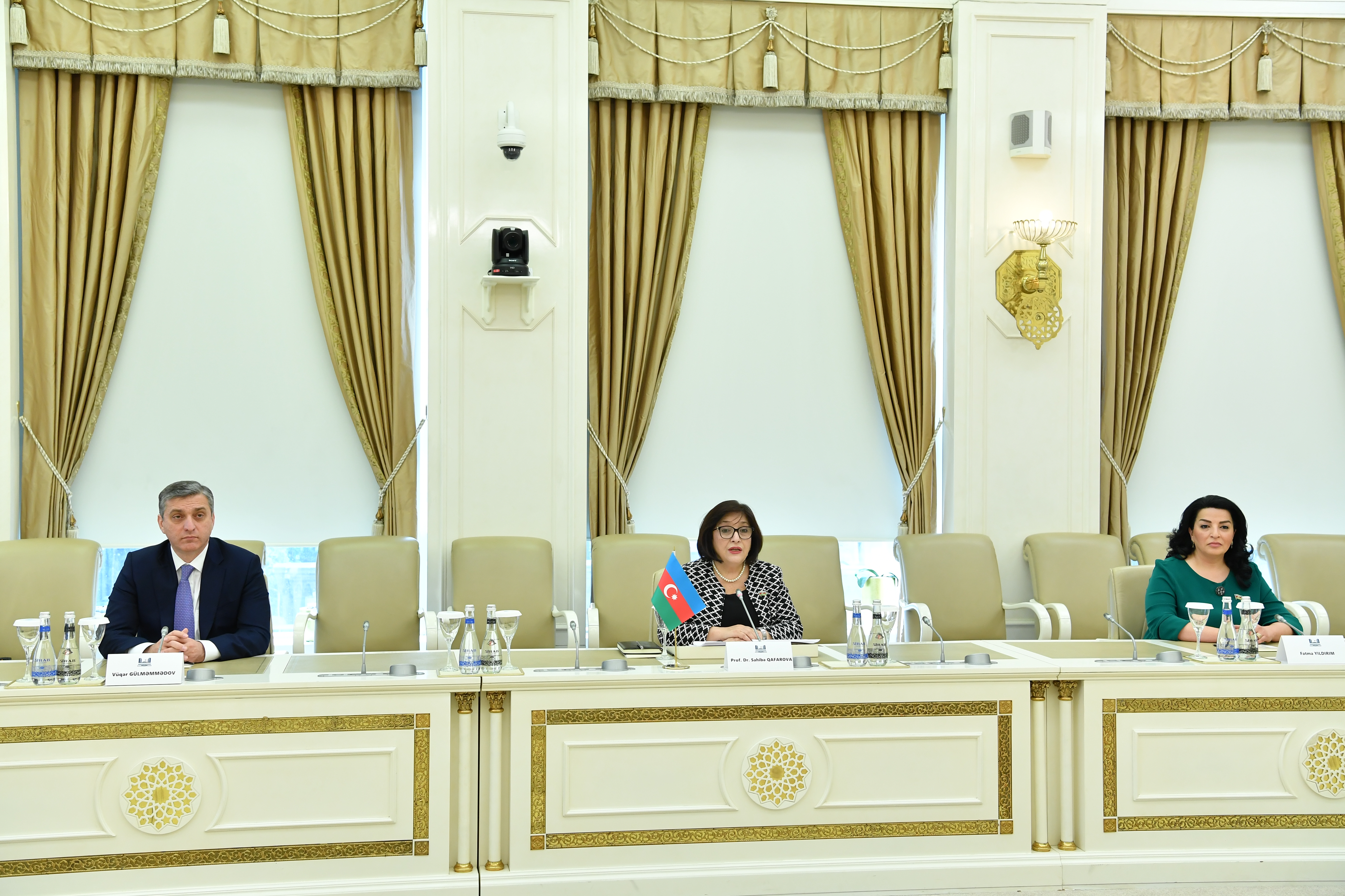 Председатель Милли Меджлиса Сагиба Гафарова встретилась с президентом Генерального аудиторского суда Саудовской Аравии