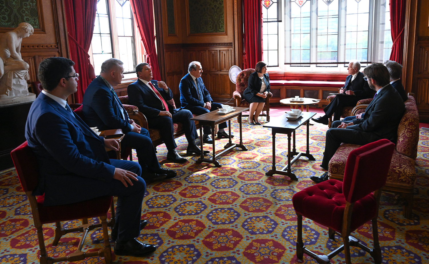 Chair of Milli Majlis Sahiba Gafarova Meets Lord Speaker of the House of Lords 