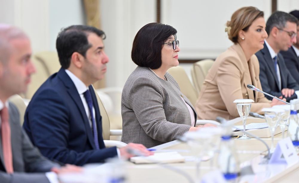 Milli Majlis Chair Sahiba Gafarova Meets with Prime Minister of Croatia