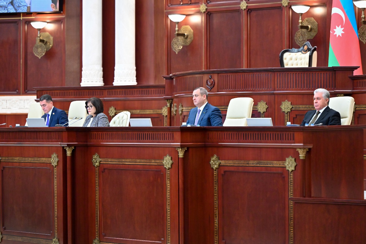Milli Məclisin plenar iclasında