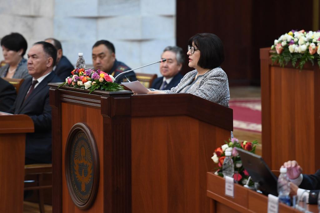 Milli Majlis Chair Sahiba Gafarova Speaks at Kyrgyz Republic Zhogorku Kengesh 85th Anniversary International Conference